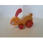 Gioco In Legno Coniglietto Da Trainare