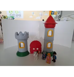 Castello Playmobil Con Personaggi Anni '80