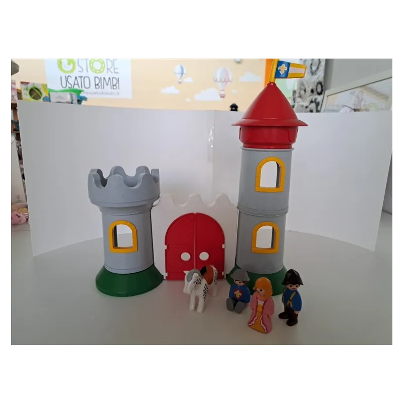 Castello Playmobil Con Personaggi Anni '80