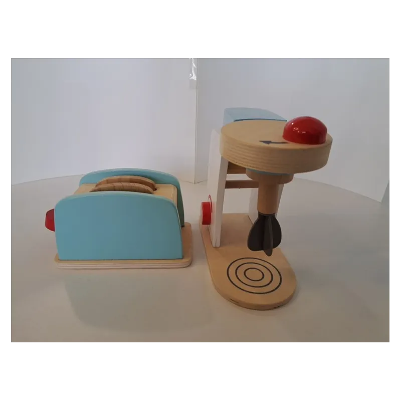 Kit Cucina In Legno: Tostapane e Impastatrice