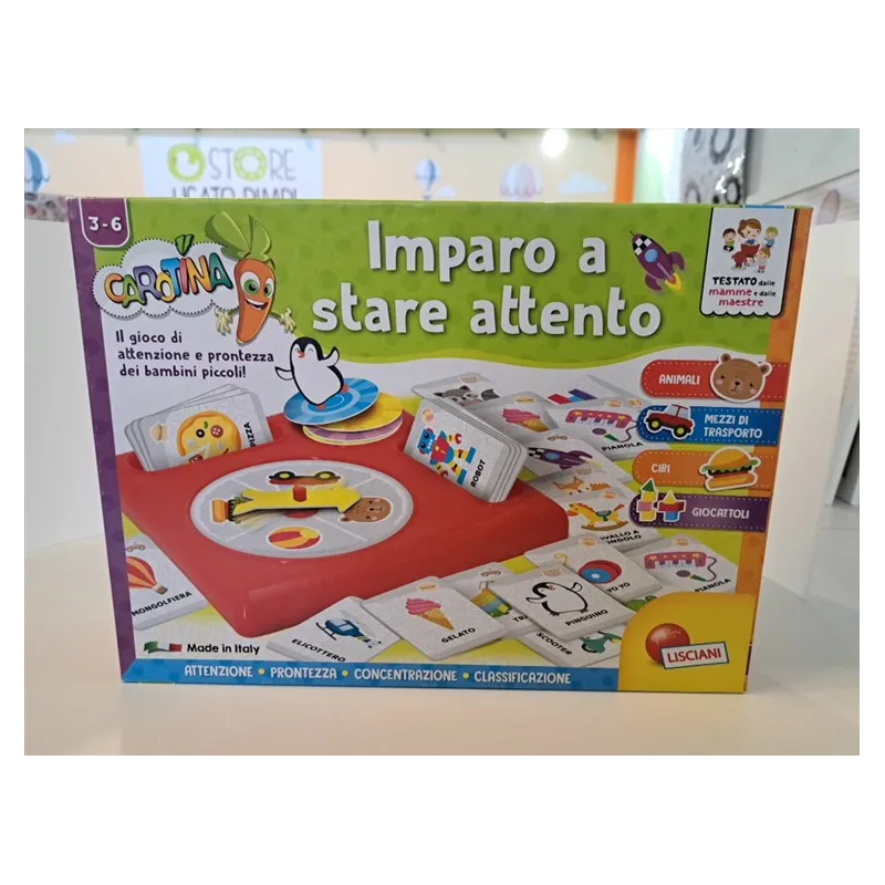 Gioco Imparo A Stare Attento Lisciani