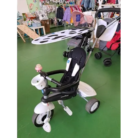 Triciclo Smart Trike Bianco e Nero