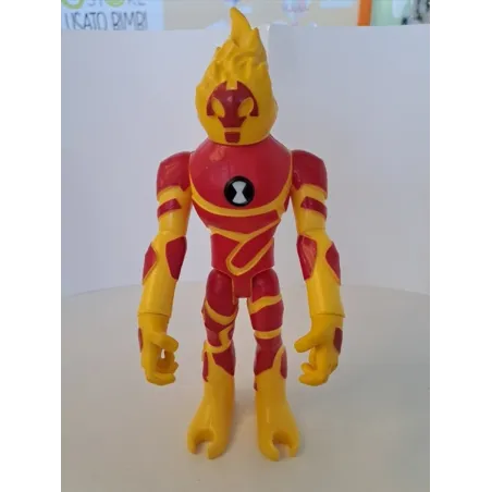 Personaggio Ben Ten Rosso e Giallo
