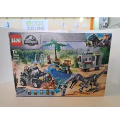 Lego Jurassic World 75935 - Faccia a Faccia con il Baryonyx - Scatola Rovinata