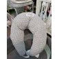 Cuscino Allattamento / Gravidanza Koala Grigio Pois Bianchi Cuscino Allattamento / Gravidanza Koala Grigio Pois Bianchi