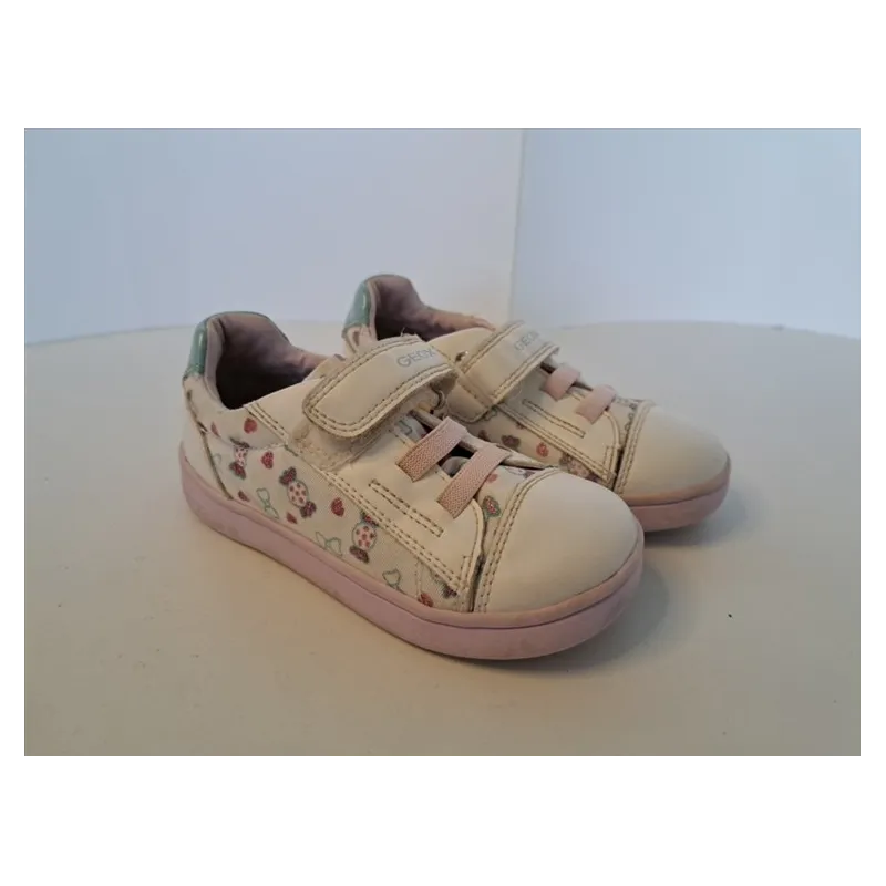 Scarpe Bianche e Lilla Caramelle Geox N 26