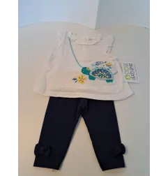 Completo Tartarughina Leggings e Canotta Au Meme Du Pareil 3 M