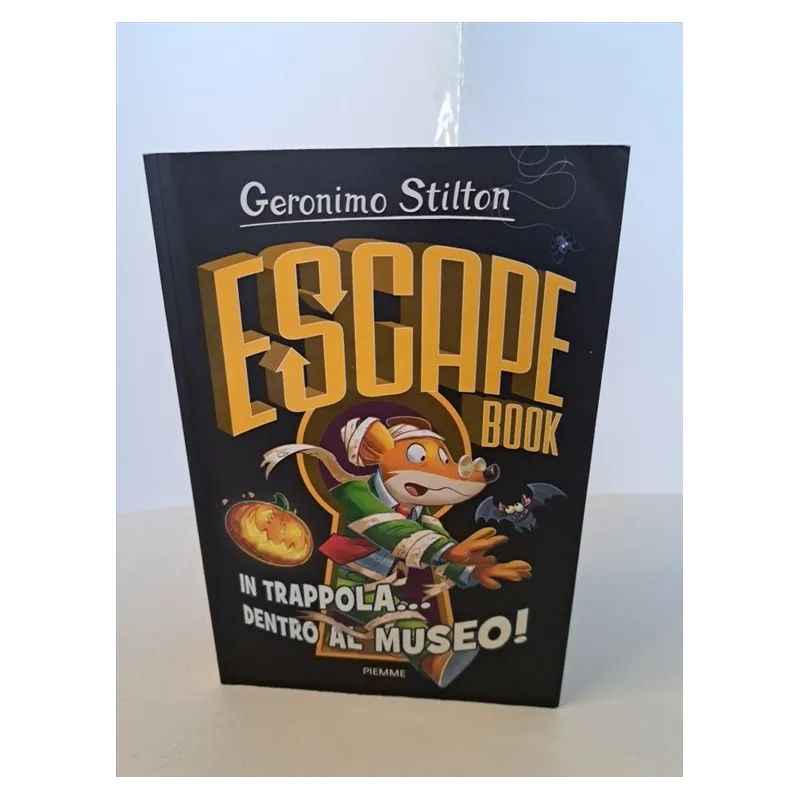 Libro Escape Book Geronimo Stilton In Trappola Dentro Al Museo