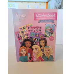 Libro Stickerbook Selfie Girls