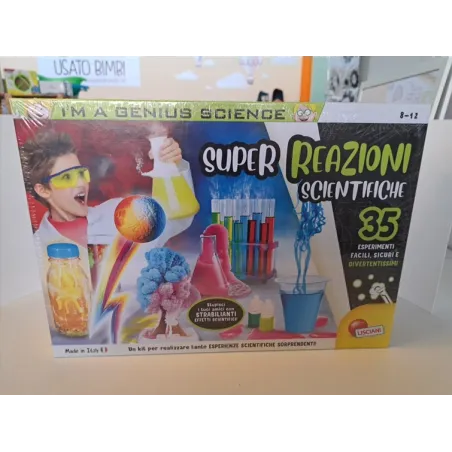 Gioco Super Reazioni Scientifiche Lisciani Nuovo