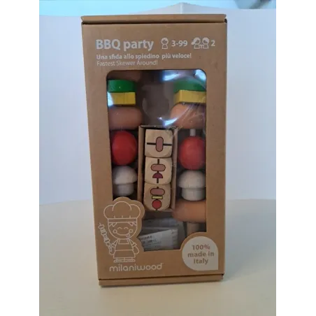 Bbq Party Set Sushi In Legno