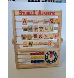 Studia L'alfabeto Con Abaco E Orario
