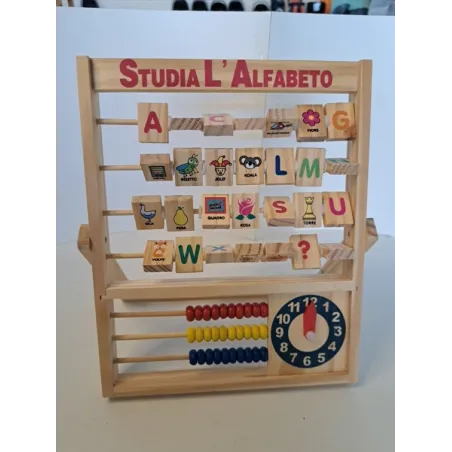 Studia L'alfabeto Con Abaco E Orario