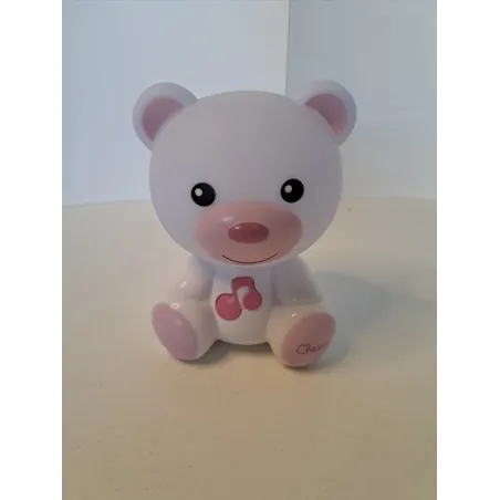 Luce Notte Portatile a Forma di Orso con Musica Classica e Suoni Rilassanti