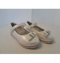 Ballerine Bianche Con Brillantini N 28