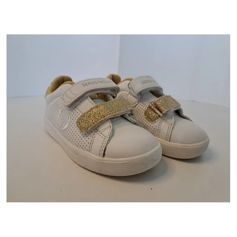 Scarpe Sergio Tacchini Bianche e Oro N 26