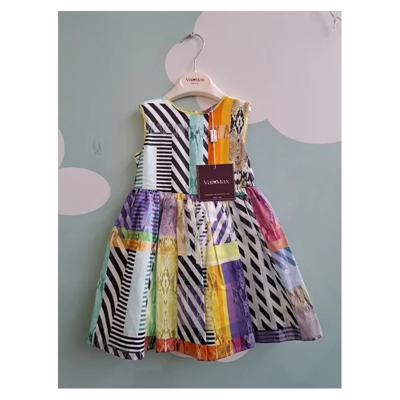 Vestito Da Cerimonia Colorato 4A  Nuovo