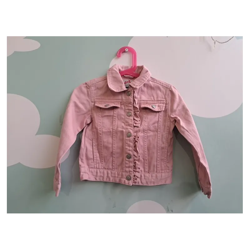 Giubbino Jeans Rosa 4 A