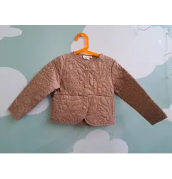 Giubbotto Leggero Lil Atelier Marrone Coniglietti 3-4 A