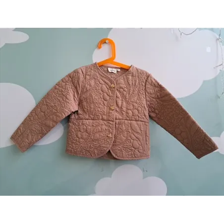 Giubbotto Leggero Lil Atelier Marrone Coniglietti 3-4 A