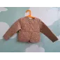 Giubbotto Leggero Lil Atelier Marrone Coniglietti 3-4 A