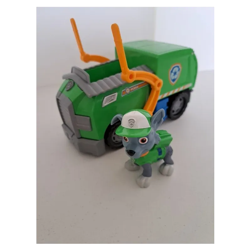 Paw Patrol Rocky Con Mezzo