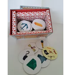 Gioco Ludattica Tipo Dobble - Tema Pirati