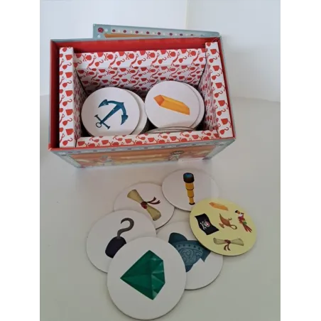 Gioco Ludattica Tipo Dobble - Tema Pirati