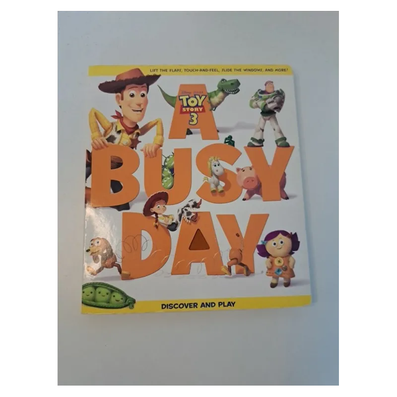 Libro Toy Story 3 In Inglese A Busy Day