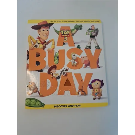 Libro Toy Story 3 In Inglese A Busy Day