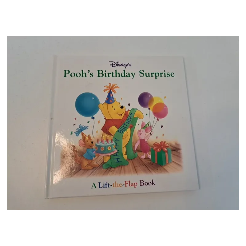 LIbro Winnie The Pooh Con Finestrelle In Inglese Pooh's Birthday Surprise
