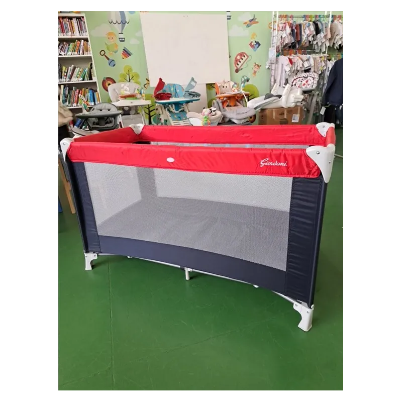 Lettino Da Campeggio Giordani Blu e Rosso