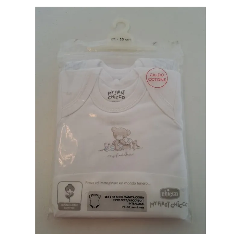 Body Chicco 1 M - 2 PZ Nuovi