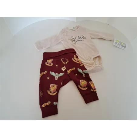 Completo Ghettine + Body Manica Lunga Harry Potter 1/2 M