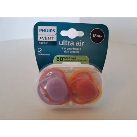 Ciuccio Philips Avent Ultra Air 18+ Nuovo