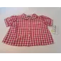 Camicia Quadretti Bianchi e Rossi Cacharel 6/12 M
