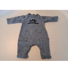 Tutina Fagottino Color Azzurra / Blu 1/3 M