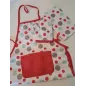 Set Cucina Grembiule Guanto e Pannetto