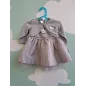 Vestito Hello Kitty Con Gonna In Tulle e Coprispalle 4/6 M