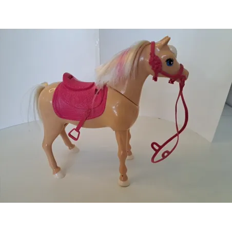 Cavallo Suona e Balla/cammina Barbie