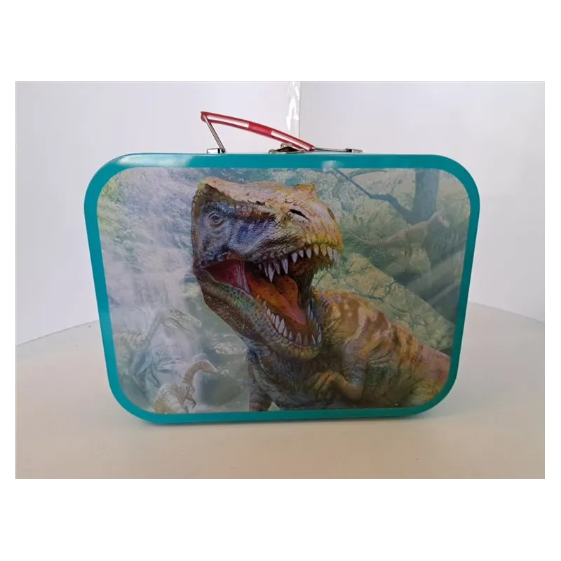 Puzzle Dinosauri (4 Puzzle) Con Valigetta (Dino's Puzzle Box)