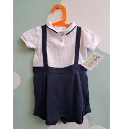 Pagliaccetto Blu Kids Bianco e Blu 9/12 M