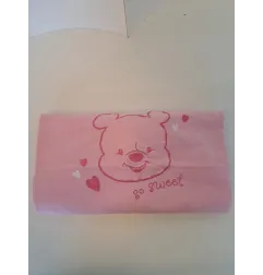 Copertina Leggera Rosa Orsetto