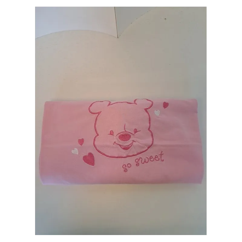 Copertina Leggera Rosa Orsetto