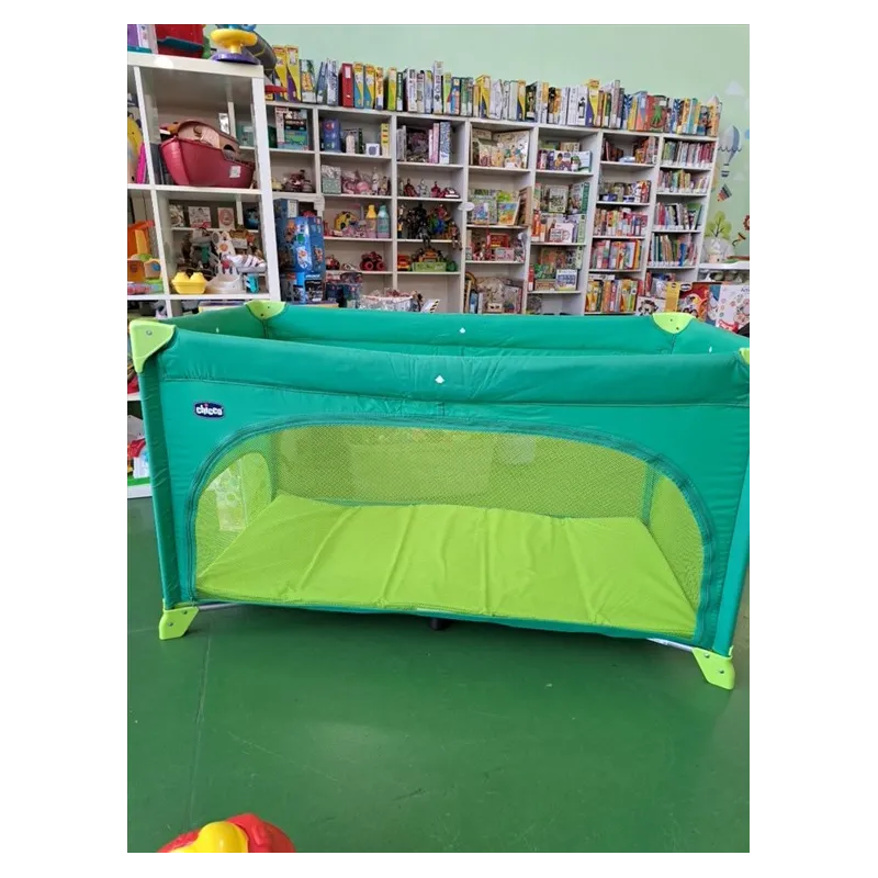 Lettino Da Campeggio Verde Chicco Con Apertura Laterale