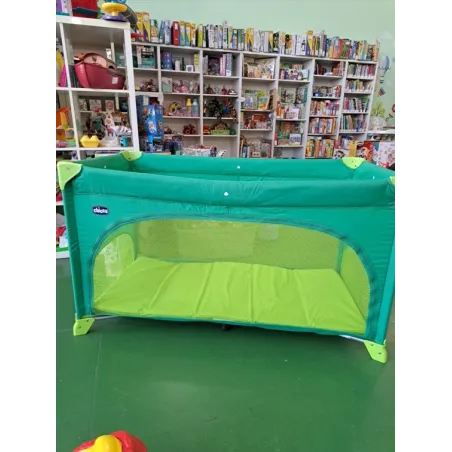 Lettino Da Campeggio Verde Chicco Con Apertura Laterale