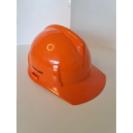 Casco Arancione Da Pompiere