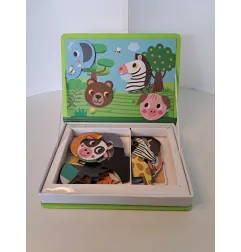 Gioco Con Magneti a Forma Di Animali Magneti Book Janod