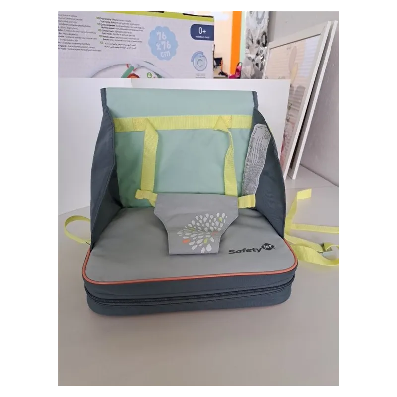 Rialzo / Seggiolino Pappa Da Sedia Da Viaggio Che Si Trasforma In Borsetta Safety First
