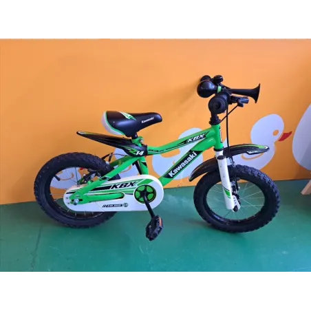 Bicicletta Kawasaki Verde 14"